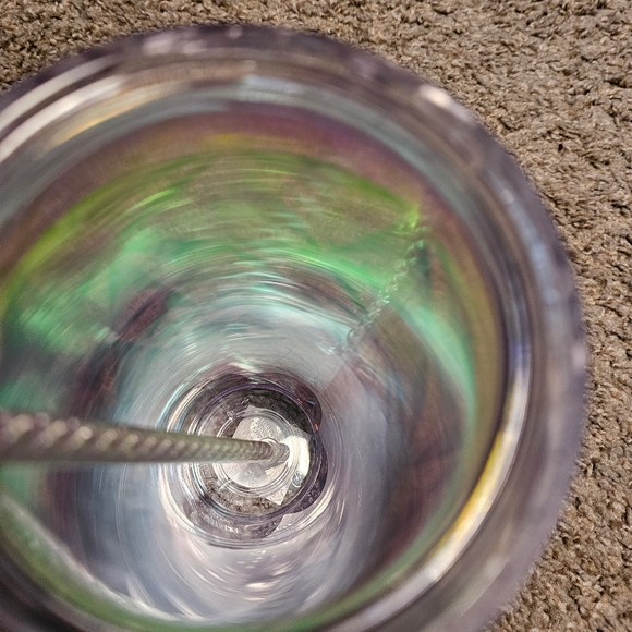 2023 STARBUCKS HOLIDAY PRISM DICHROIC IRIDESCENT TUMBLER - Picture 8 of 9